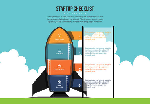 Startup Checklist Infographic