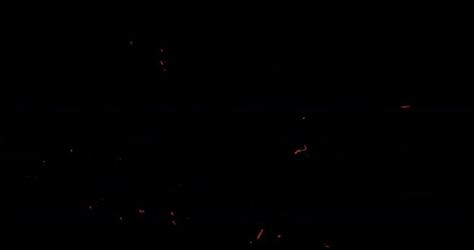 4k Blood Burst Motion Blur (With Alpha) 81