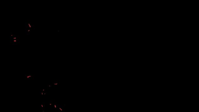 Hd Blood Burst Motion Blur (With Alpha) 182