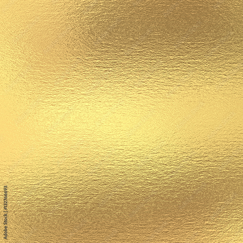 Wall mural Gold foil texture background