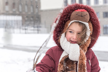 Enjoy in the snow