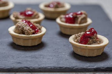 Small Pate tartlets