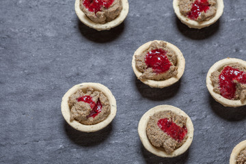 Small Pate tartlets