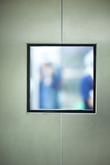 Operating room surgery door