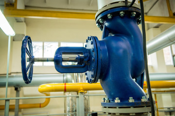 Modern boiler room equipment- high power boiler burner