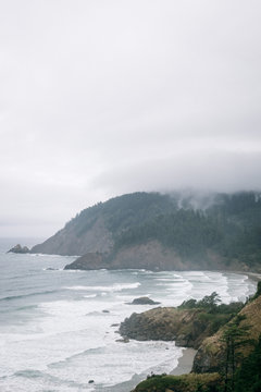 Oregon Coast at Ecola State Park