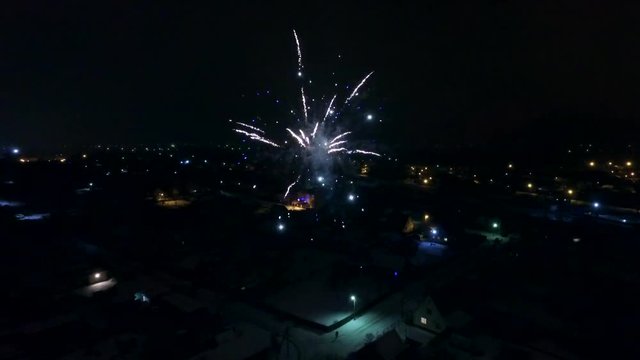 Ney year firework