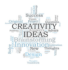 Ideas word cloud