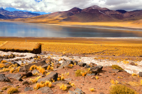 Miniques Lake in Chile