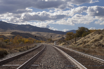 Train Tracks in the West