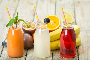 fresh organic fruit vegetable juice smoothie