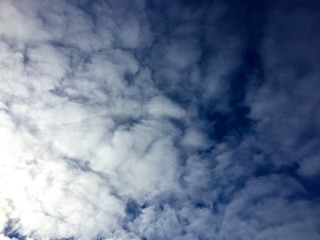 Natural texture of clouds on the sky