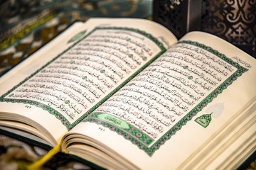 Quran - holy book in the mosque