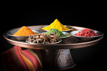 Five Colorful Spices
