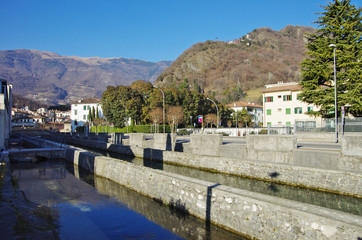 The old district of Serravalle, one of the two old village formi