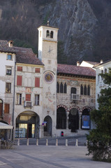 The old district of Serravalle, one of the two old village formi