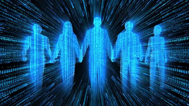 Team of People Digital Workforce 4K Animation