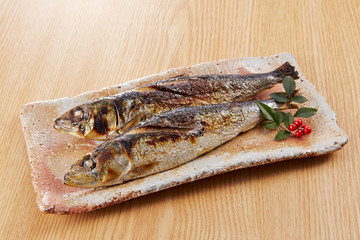 いわしの塩焼き
