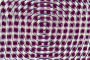 Metal texture background. Square grid with circle. Retro vintage