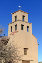 Fototapeta premium The Santuario de Guadalupe Shrine, Santa Fe, New Mexico