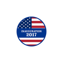 Vector presidential inauguration 2017 icon