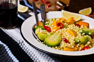 Pasta with vegetables