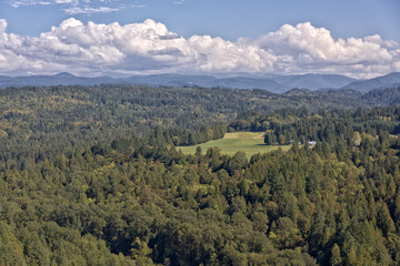 Fototapeta premium Jonsrud Viewpoint Sandy Oregon.