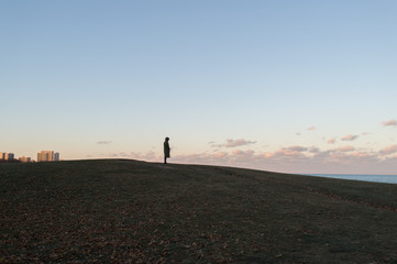 Small people standing 