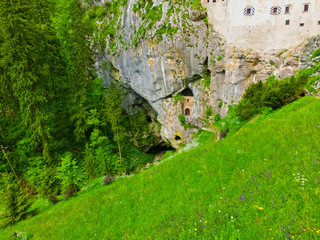 Postojna, Slovenia - View of the Predjama Castle