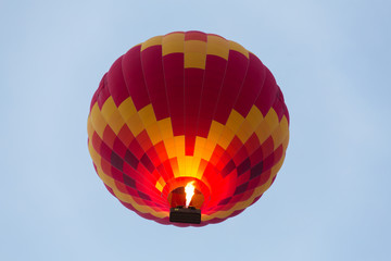 Fototapeta premium Hot air balloons and Cappadocia