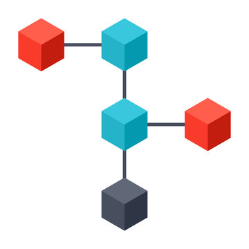 Blockchain or network of communicating nodes, record bitcoin transactions
