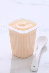 plain french style yogurt