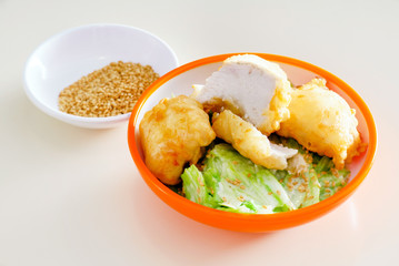 tempura chicken