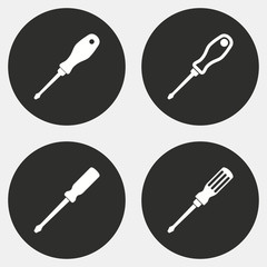 Screwdriver - vector icon.