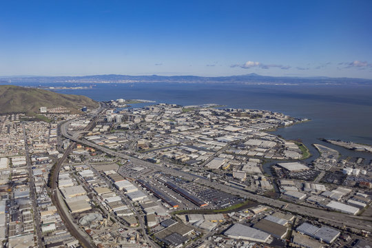 Aerial view of South San Francisco