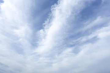 Fototapeta premium Blue sky with clouds