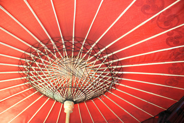 Myanmar traditional paper umbrella