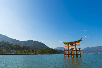 世界文化遺産　厳島神社