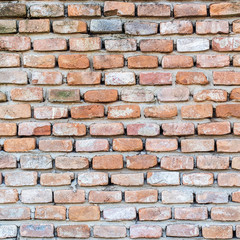 old red brick facade