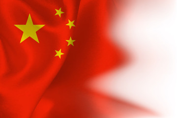 中国　 国　旗　背景