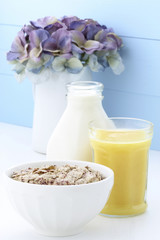 vintage cereal breakfast