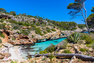 Calo Des Moro - beautiful bay of Mallorca, Spain