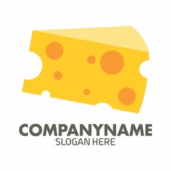 Cheese logo icon vector Template