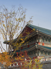 Obraz premium Gyeongbokgung Palace at autumn in south Korea