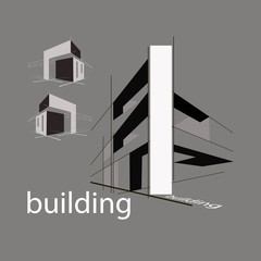 Obraz premium construction and architecture. logo