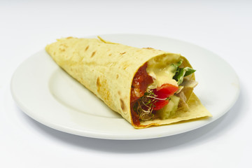 chicken roll sandwich