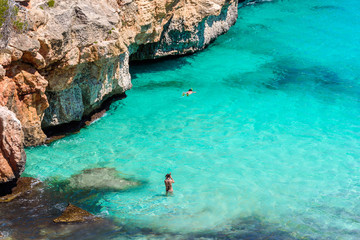 Calo Des Moro - beautiful bay of Mallorca, Spain