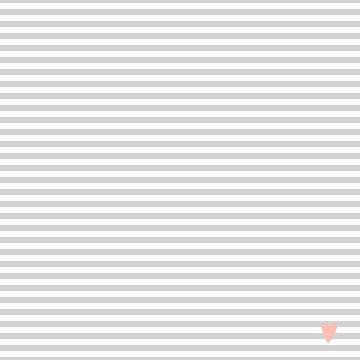 Horizontal stripes seamless pattern. Grey stripes with the small pink heart.