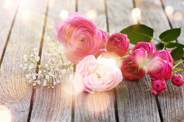 Flower decoration in spring