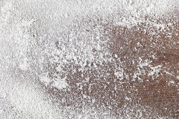 texture snow close-up